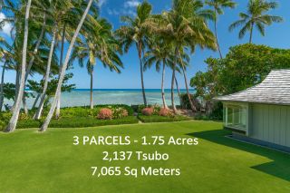 Kahala Beachfront Estate - 1.75 Acres, Three Parcels