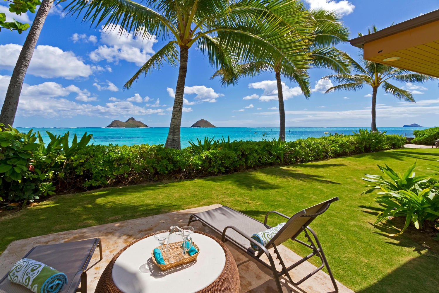 Oceanfront Lanikai Beach House, Kailua 96734 Single Family for SOLD