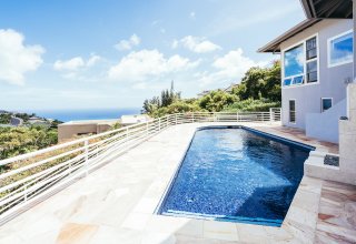 Private Well Maintained Ocean View Waialae Iki Home - Ideal for Multi-Generational Living