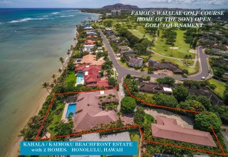 Beachfront Estate - Two Homes on nearly 1 Acre Lot