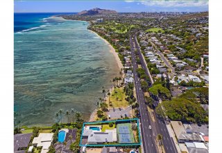 Gorgeous Oceanfront Remodel on Wailupe Circle - 20,974 SF Lot