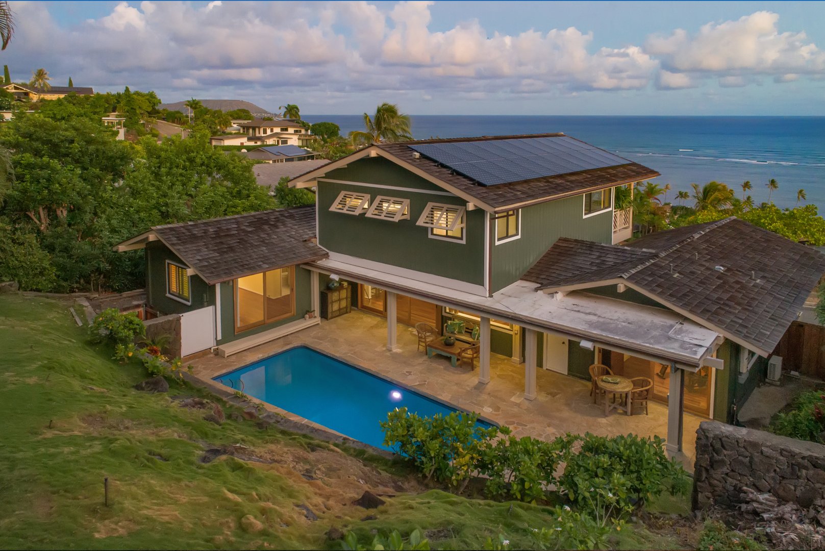 Ocean View Waialae Iki Home, Honolulu 96821 Single Family